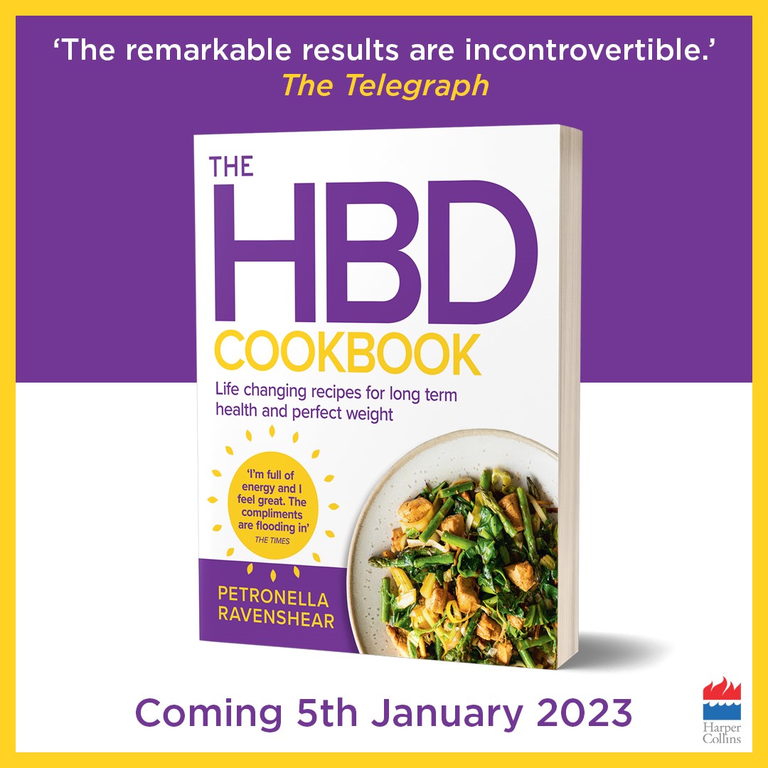 2023 - Double publication year - THE HBD COOKBOOK and the second edition of THE HUMAN BEING DIET!