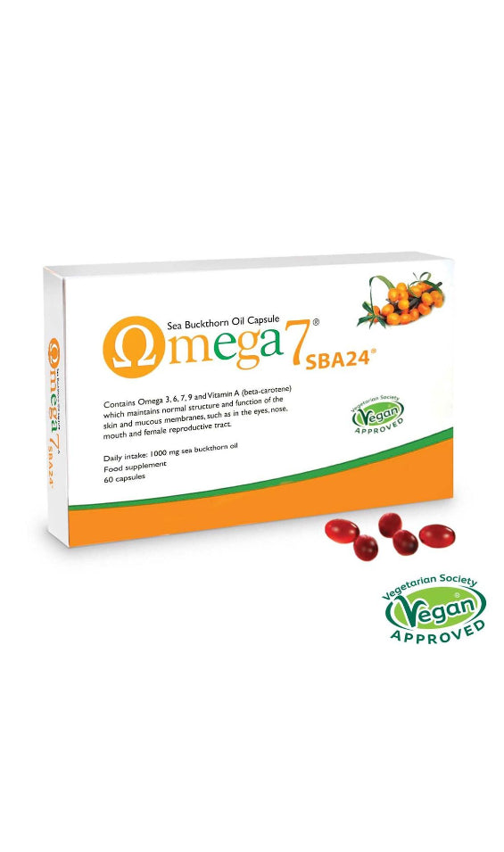 PharmaNord Omega 7 Sea Buckthorn Oil  (60 softgels)