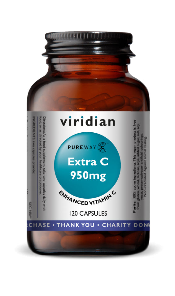 Viridian Extra C 950mg (120 capsules)