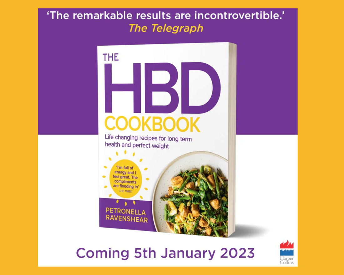 2023 - Double publication year - THE HBD COOKBOOK and the second edition of THE HUMAN BEING DIET!