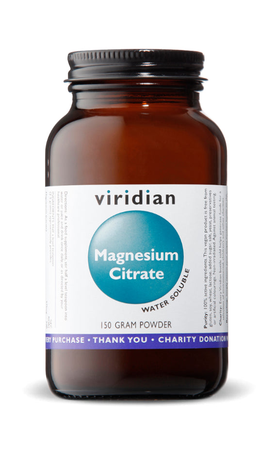 Viridian Magnesium Citrate  (150g powder)