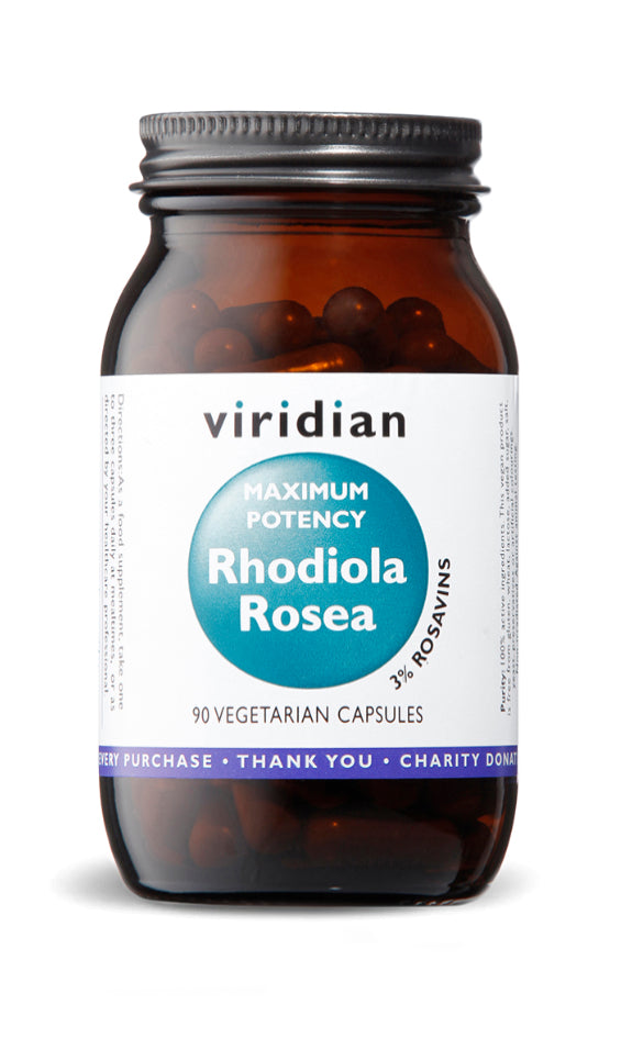 Viridian Maximum Potency Rhodiola Rosea Root (90 capsules)