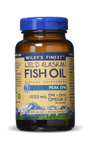 Load image into Gallery viewer, Wiley’s Finest Wild Alaskan Fish Oil Peak EPA  (60 caps)
